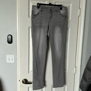 INC Gray Skinny Jeans Size 10. Good condition